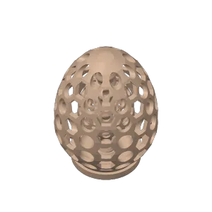 Egg in the Egg, funny decoration, no supports needed