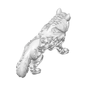 Designer WOLF Sculpture