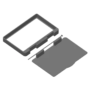 K2Plus LCD Frame Cover v2