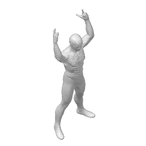 Spiderman Model - No Support Needed