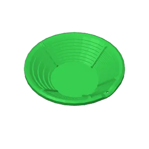 Ulti Goldwaschpfanne / Ulti gold pan