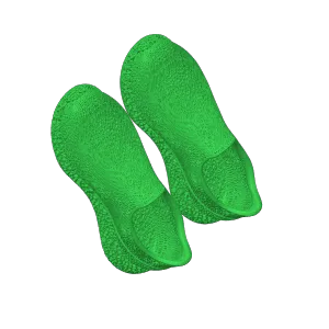 Running shoes-hollow