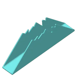 Mountain-Shaped Napkin Holder