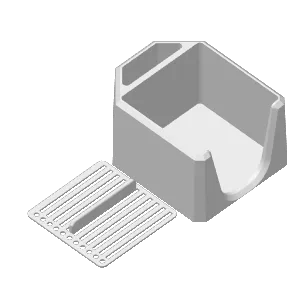POST IT NOTE & PEN HOLDER