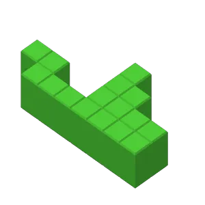 Soporte para celular y llavero, Tetris.