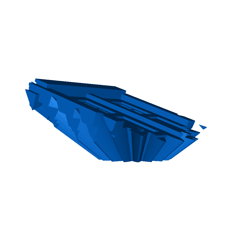 TARDIS gear cube