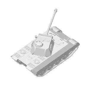 German Tank, Panzerkampfwagen V «Panther» Sd.Kfz. 171