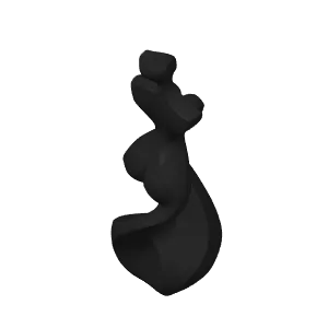 Abstract Woman Sculpture