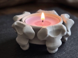 Bone Bloom Candle Holder-0