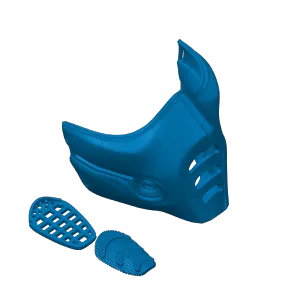 Sub-Zero Mask – Mortal Kombat Cosplay