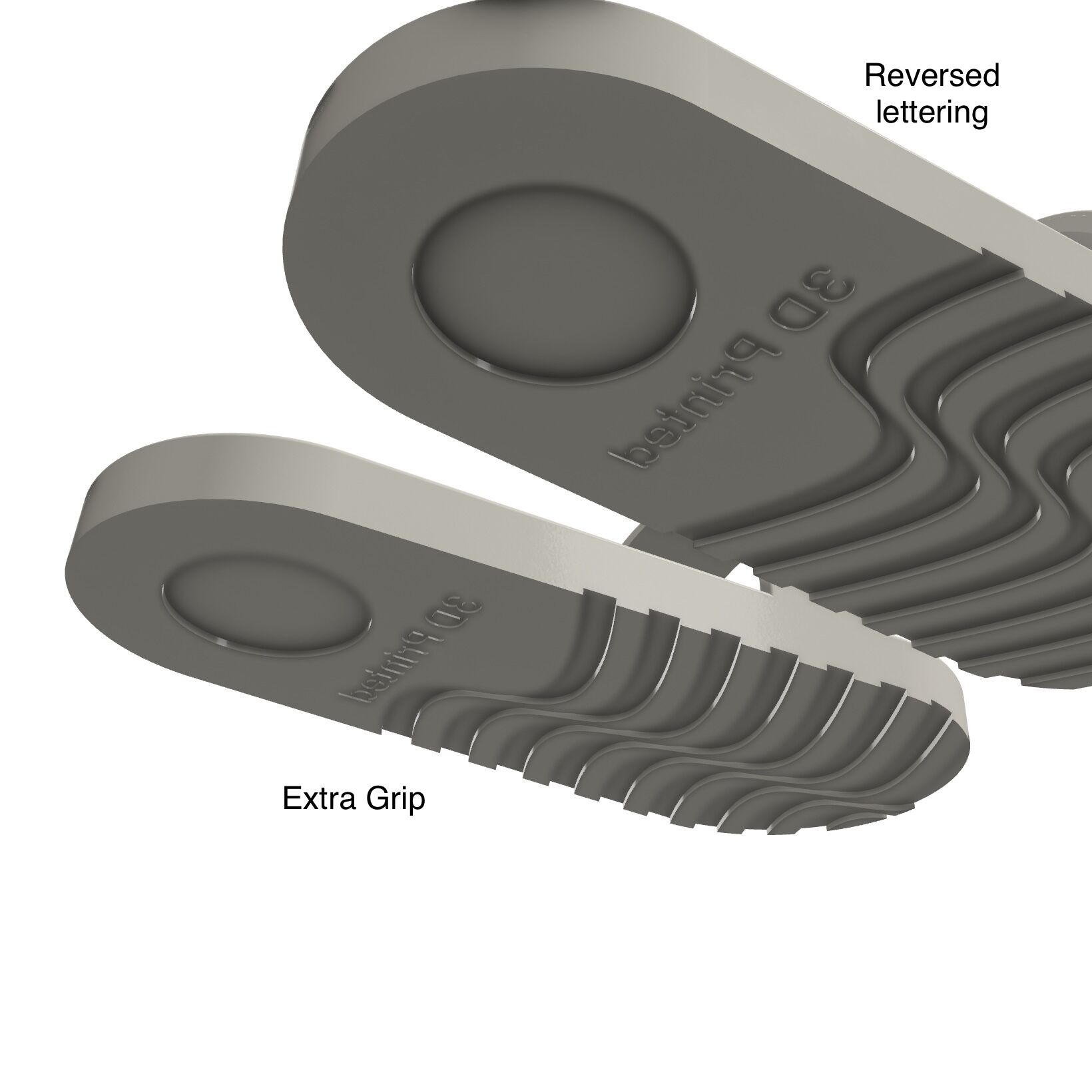 Wide Slipper with ergonomic design