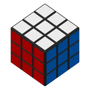 Decorative Rubik's cube