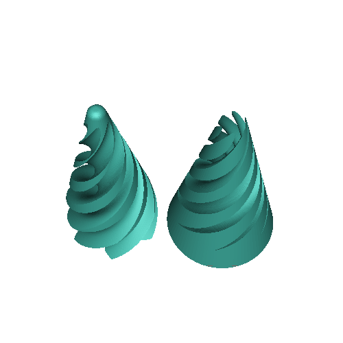 Spiral Fidget Cone