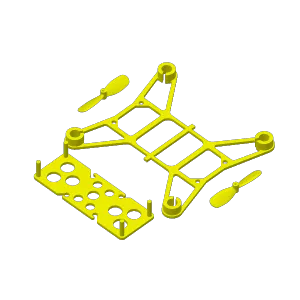 Fully 3d printed mini drone