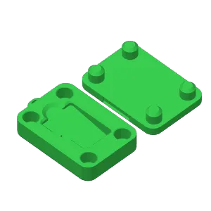 Micro SD Keychain Case