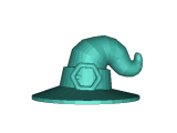 Ghost Booh Witch Hat-0