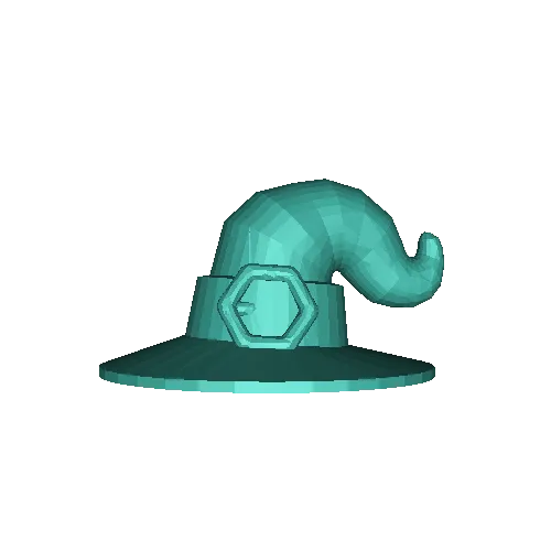 Ghost Booh Witch Hat