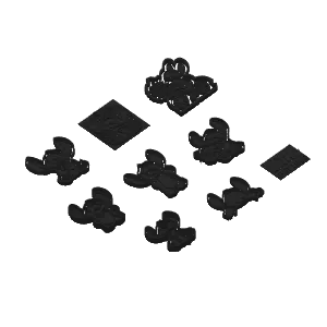 COOKIE CUTTER STITCH (9x BIG PACK)