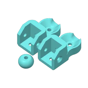 2020 Extrusion Pivot/Hinge
