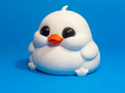 Cute chubby Ducky