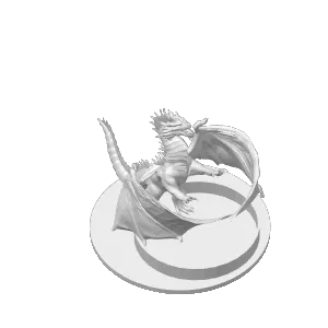 Red Dragon Pen Holder