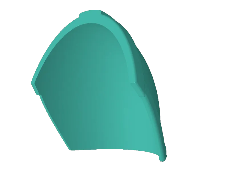 Mandalorian left pauldron