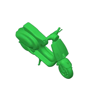 DEADPOOL SCOOTER - VESPA PRIMAVERA - SCALE 1:12