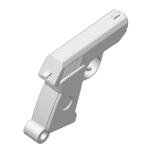 TF2 Makarov Keychain | Mini Keychain | Resin