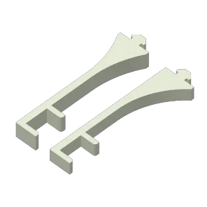LED top lightbar support