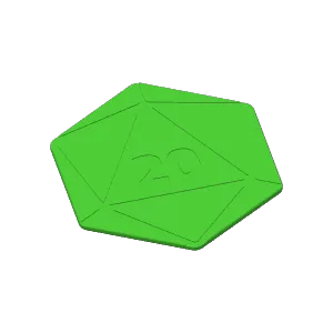 D20 Coasters