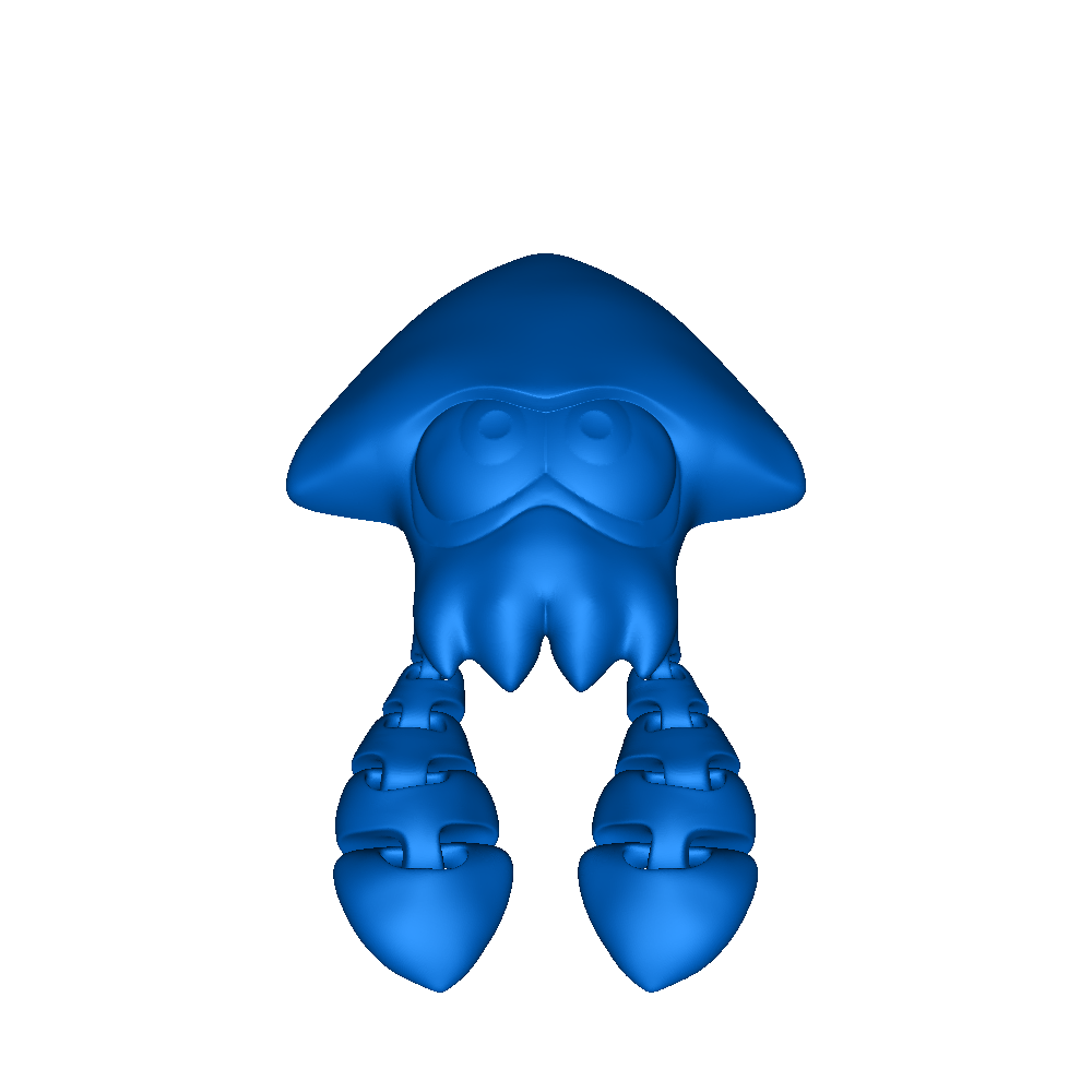 tentacles Splatoon Squid byMikeMinceyArt | 3D models download | Creality  Cloud