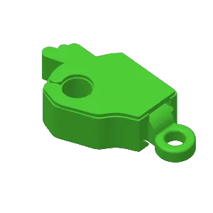 Mini Flip OK Hand Keychain