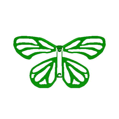 Butterfly Flying rubberband