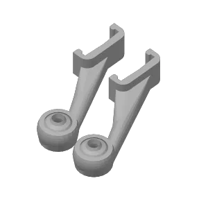 Ender 3 v3 CoreXZ Anti Tangle Filament clips for the holder
