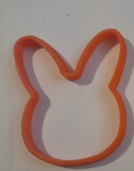 Bunny cookie cutter