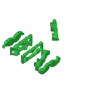 Text Flip - Moustache