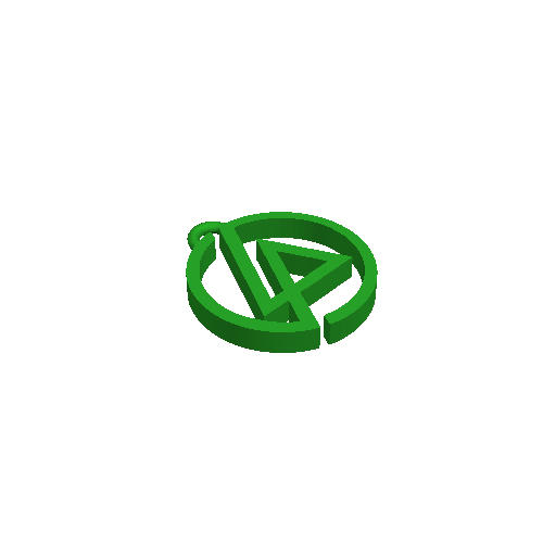 Linkin Park logo keychain in 7 min