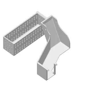 Flashforge AD5X Poop Chute Slide With Bin