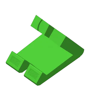 Phone stand with charger