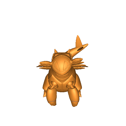 Pokemon Armaldo #348 - Ready for 3D Printing!