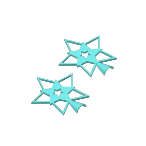 Christmas tree top star.
