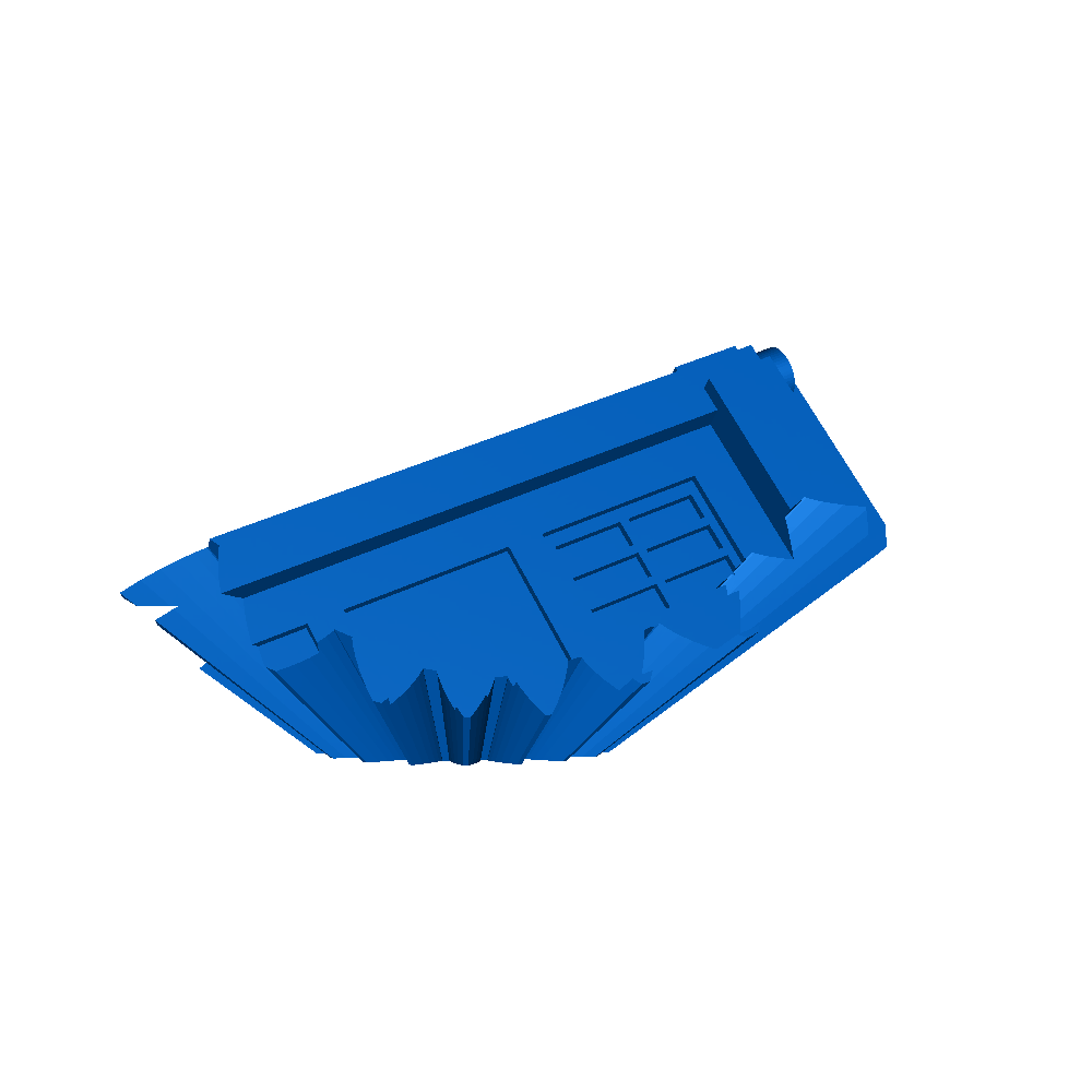 TARDIS gear cube