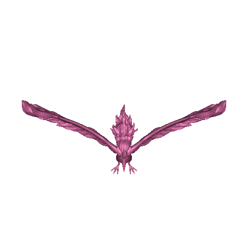 Pokemon Moltres #146 - Ready for 3D Printing!