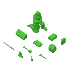 Kolossale Kampfpanzer project promo bits set