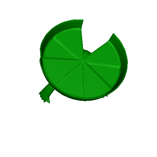 Pokemon Lombre #271 - Ready for 3D Printing!