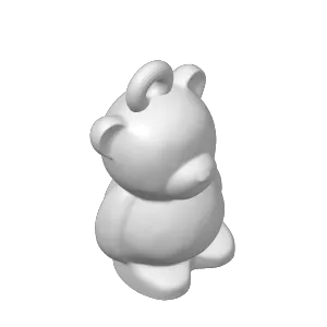 Bear key ring