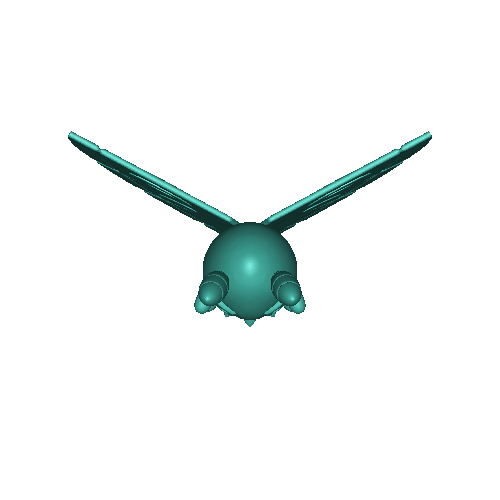 Pokemon Dustox #269 - Ready for 3D Printing!