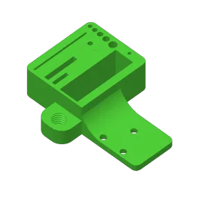 Ender V3 SE/KE Tool Holder with filament guide PC4-М10x1.5