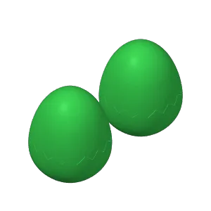 Crack-it-open Easter Egg by Pretzel Prints