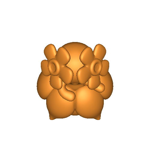Pokemon Bellossom #182 - Ready for 3D Printing!